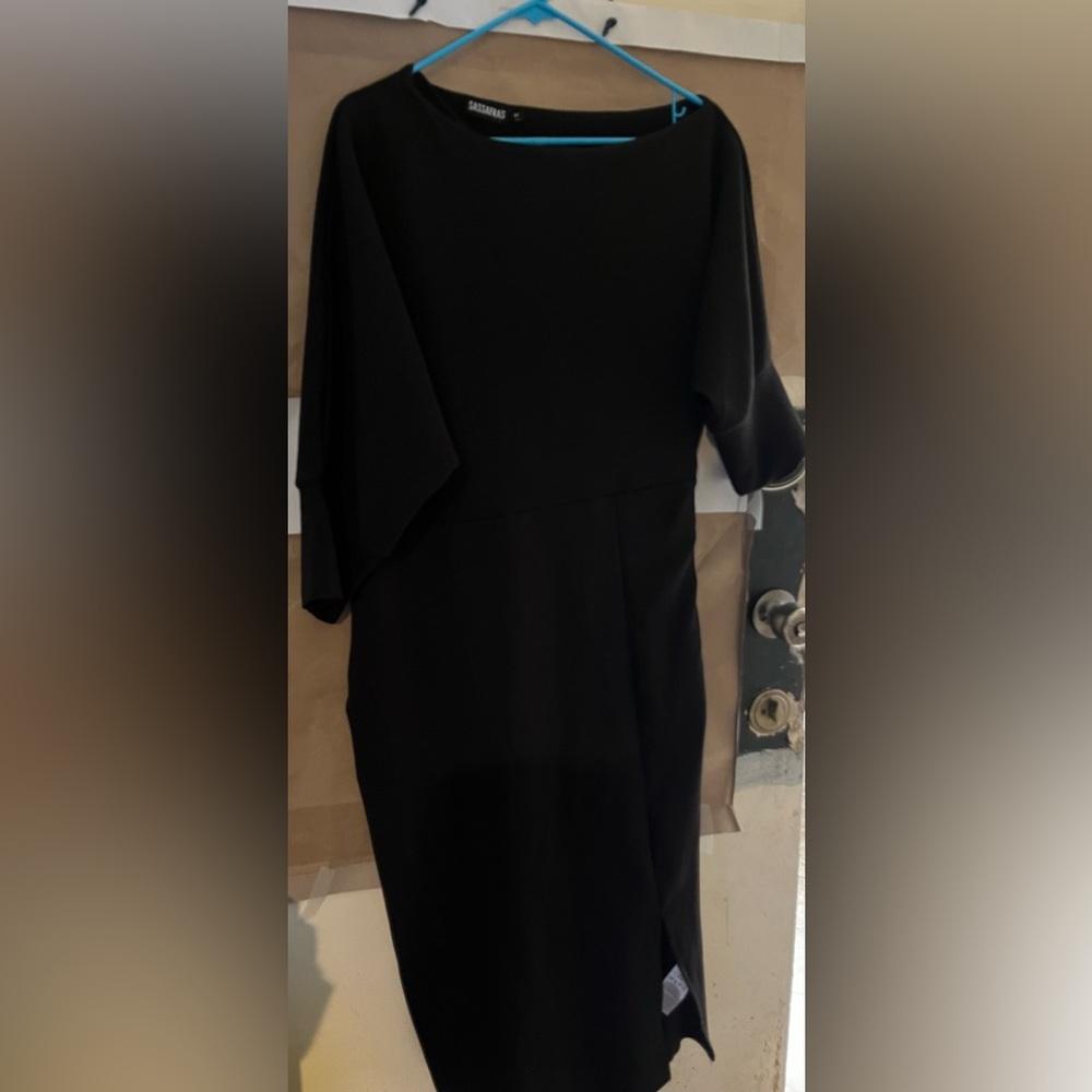 Black classy dress xl
